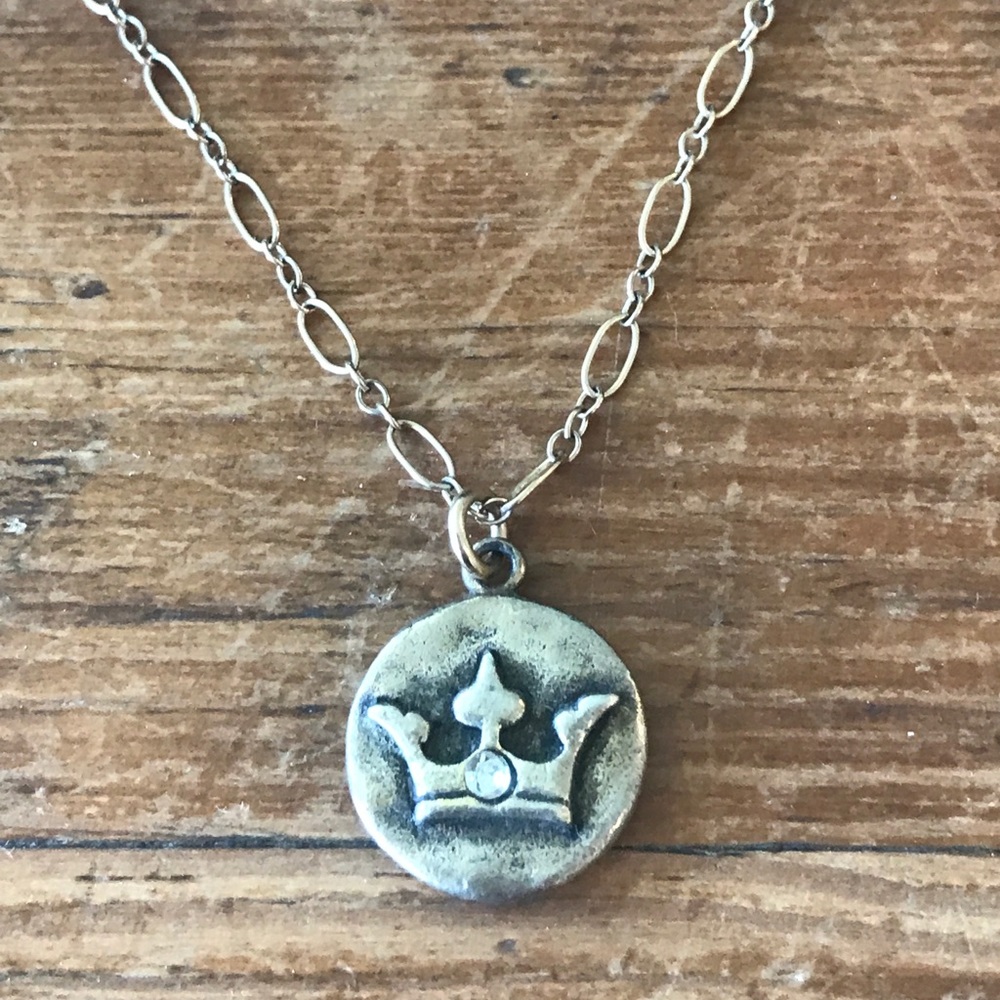 Rachel Abroms Mad Coin Crown Necklace